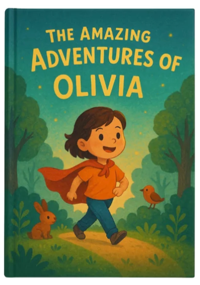 One-of-a-Kind Fairytale Book Starring Your Child